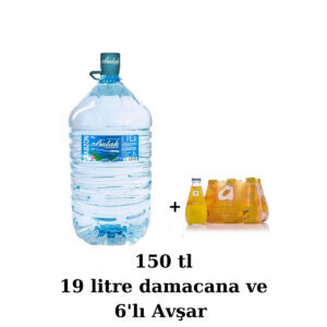 19Litre Damacana ve 6'lı Avşar